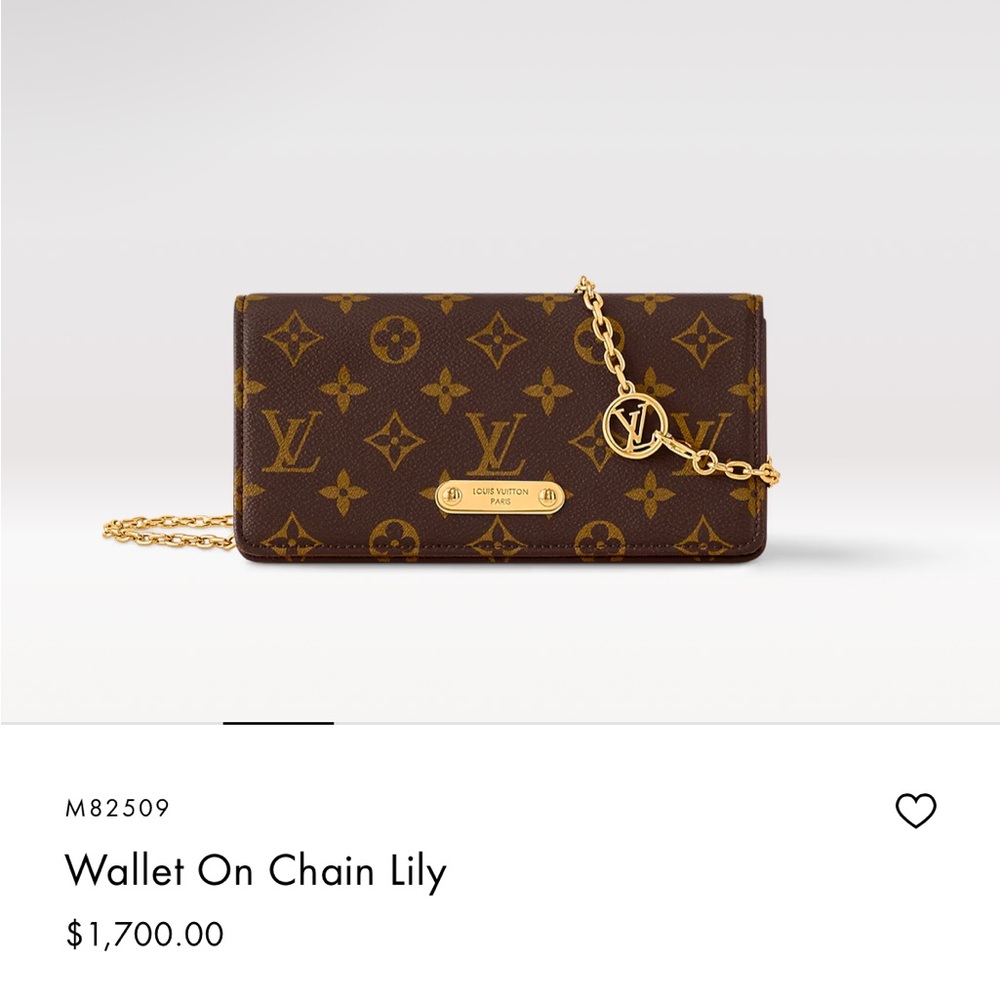 Louis Vuitton Wallet on chain Lily Bag